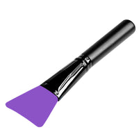 HKM-493523 Silicone Makeup Brush Tool with Long Wooden Handle - 14cm Adjusting Film Stick