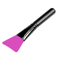 HKM-493523 Silicone Makeup Brush Tool with Long Wooden Handle - 14cm Adjusting Film Stick