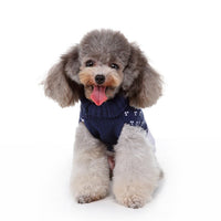 HKM-281939 Fashion Printed Dog Sweater for All Sizes ¨C Cozy Polyester Material to Keep Pets Warm