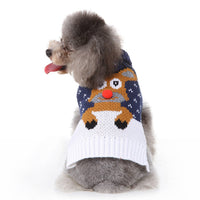 HKM-281939 Fashion Printed Dog Sweater for All Sizes ¨C Cozy Polyester Material to Keep Pets Warm