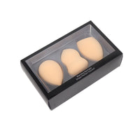 HKM-608147 Beauty Egg Set - Hydrophilic Polyurethane Makeup Sponges for Natural Base Application