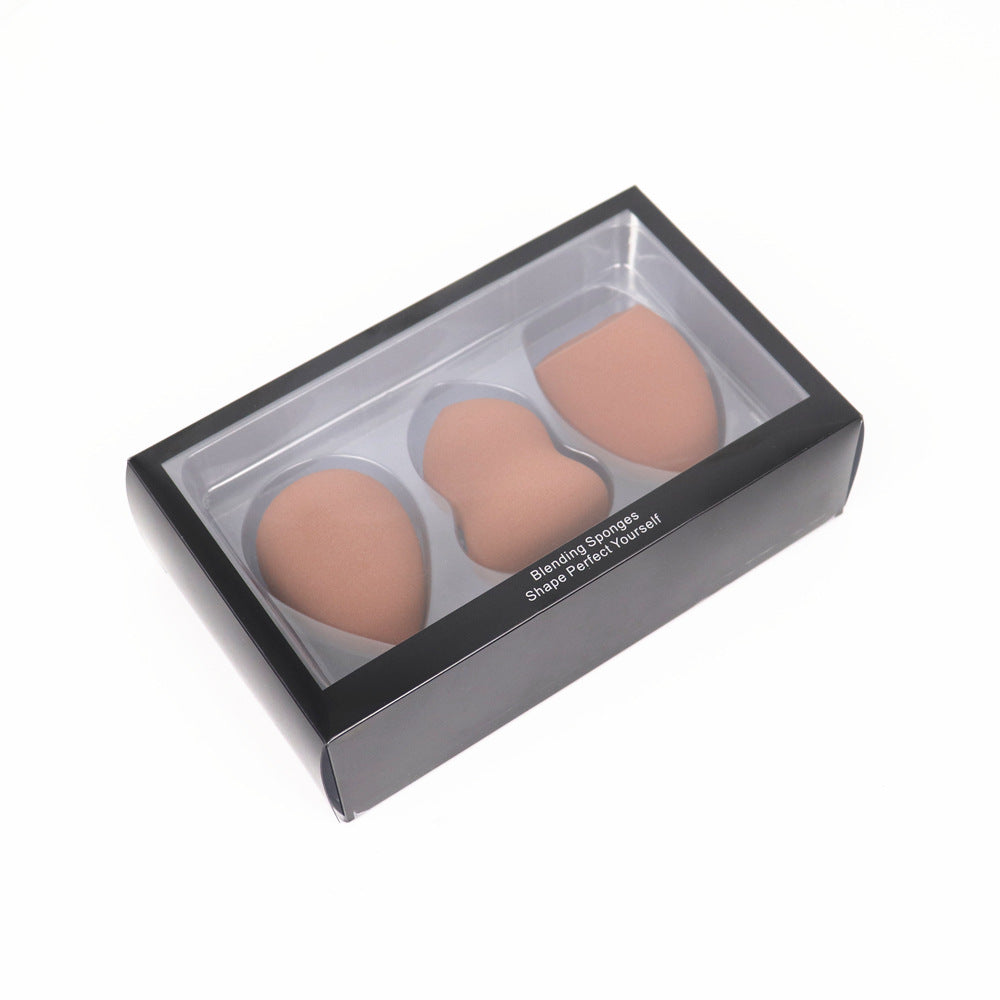 HKM-608147 Beauty Egg Set - Hydrophilic Polyurethane Makeup Sponges for Natural Base Application
