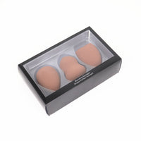 HKM-608147 Beauty Egg Set - Hydrophilic Polyurethane Makeup Sponges for Natural Base Application