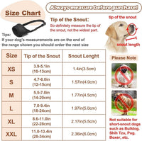 HKM-832531 Adjustable Soft Mesh Dog Muzzle for Small, Medium, and Large Dogs ¨C Humane Design for Preventing Biting, Chewing, and Licking with Open Front for Comfortable Panting and Drinking