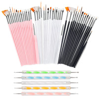 HKM-196883 Double-Headed Drill Pen Set with Pull Line and Silicone Tips – Complete Nail Tool Kit