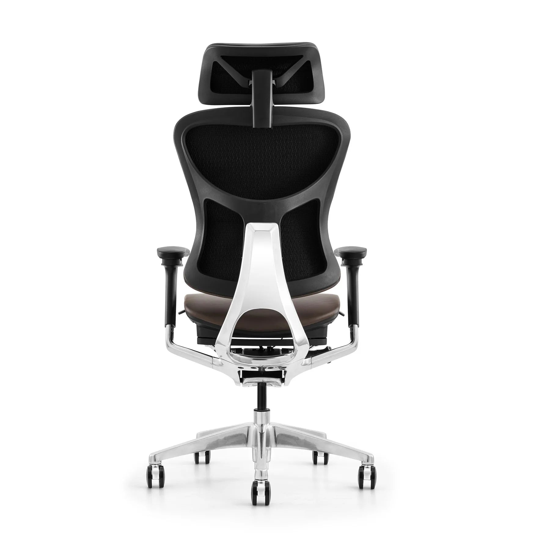 KTX-709587 Italian Genuine Leather Office Chair with 4D Armrests and Sliding Seat for Executive Use