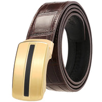 HKM-326035 Stainless Steel Blank Buckle Belt - Model LY36-61487-8