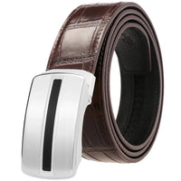 HKM-326035 Stainless Steel Blank Buckle Belt - Model LY36-61487-8