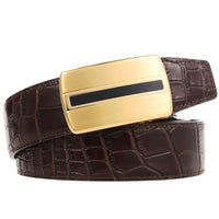 HKM-326035 Stainless Steel Blank Buckle Belt - Model LY36-61487-8