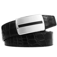 HKM-326035 Stainless Steel Blank Buckle Belt - Model LY36-61487-8