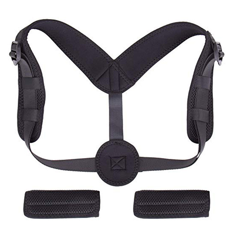 HKM-246163 Breathable Adjustable Back and Clavicle Correction Belt for Posture Support and Kyphosis Relief