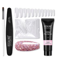 HKM-162963 Poly Nail Gel Manicure Set - Complete Nail Polish Kit for Stunning Nails