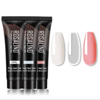 HKM-162963 Poly Nail Gel Manicure Set - Complete Nail Polish Kit for Stunning Nails