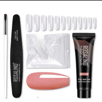 HKM-162963 Poly Nail Gel Manicure Set - Complete Nail Polish Kit for Stunning Nails