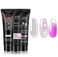 HKM-162963 Poly Nail Gel Manicure Set - Complete Nail Polish Kit for Stunning Nails