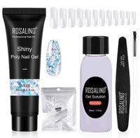 HKM-162963 Poly Nail Gel Manicure Set - Complete Nail Polish Kit for Stunning Nails