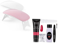 HKM-162963 Poly Nail Gel Manicure Set - Complete Nail Polish Kit for Stunning Nails
