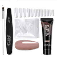 HKM-162963 Poly Nail Gel Manicure Set - Complete Nail Polish Kit for Stunning Nails