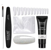 HKM-162963 Poly Nail Gel Manicure Set - Complete Nail Polish Kit for Stunning Nails