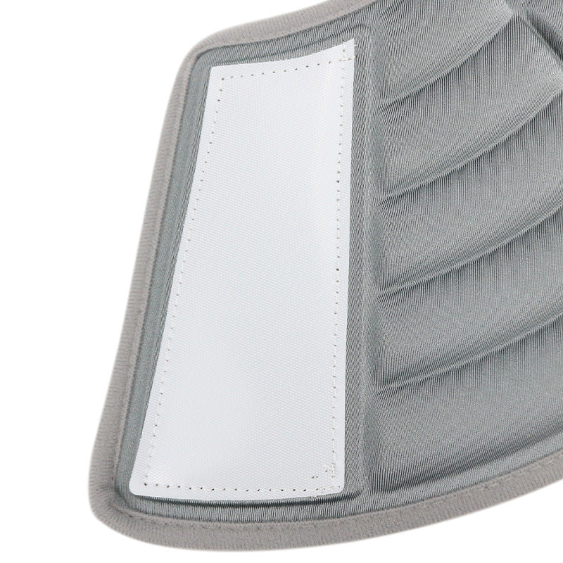 HKM-422035 Elizabethan Dog Collar Ring, Soft Anti-Lick and Anti-Bite Design in Black and Gray, Available in Sizes S, M, L