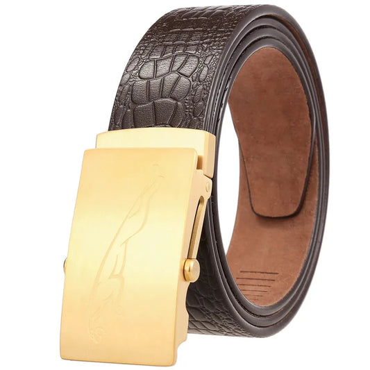 HKM-733907 Customizable Stainless Steel Men's Belt with Logo Option - Model LY36-61541-8