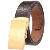 HKM-733907 Customizable Stainless Steel Men's Belt with Logo Option - Model LY36-61541-8