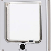 HKM-299475 Indoor Cat and Dog Door with Rotary Lock and Magnetic Closure - Weatherproof Design for Cats and Small Dogs - Various Sizes Available