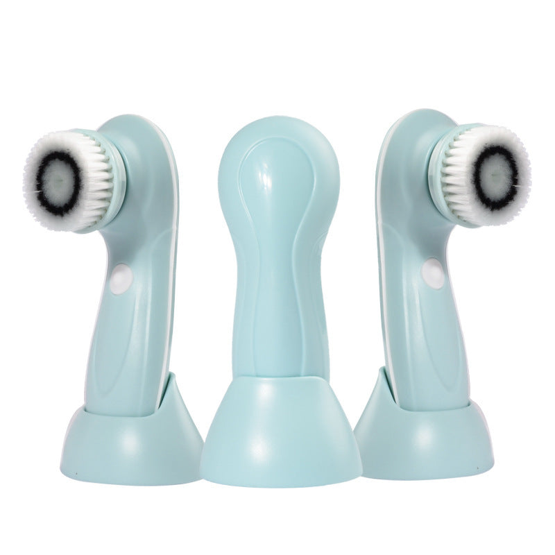 HKM-358995 USB Rechargeable Ultrasonic Facial Cleansing Device with Waterproof Design and Dual-Gear Function