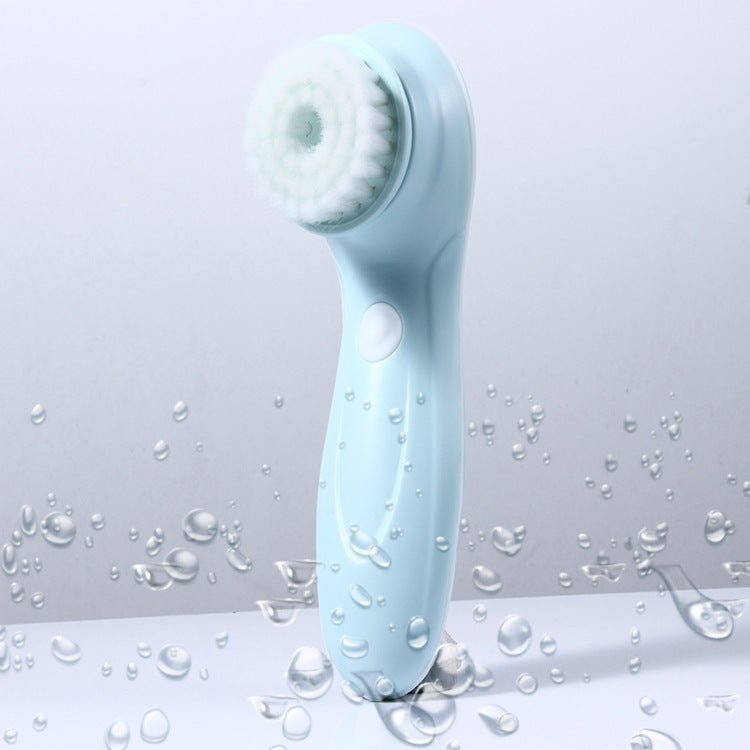 HKM-358995 USB Rechargeable Ultrasonic Facial Cleansing Device with Waterproof Design and Dual-Gear Function