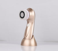 HKM-358995 USB Rechargeable Ultrasonic Facial Cleansing Device with Waterproof Design and Dual-Gear Function
