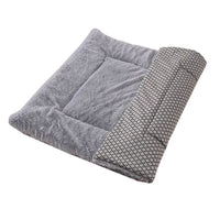 HKM-586003 Premium Washable Plush Dog Bed Mat and Cat Cushion – Soft, Dual-Purpose Mattress for Small, Medium, and Large Pets