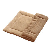 HKM-586003 Premium Washable Plush Dog Bed Mat and Cat Cushion – Soft, Dual-Purpose Mattress for Small, Medium, and Large Pets
