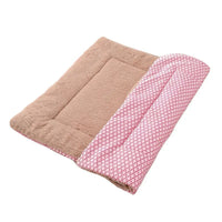 HKM-586003 Premium Washable Plush Dog Bed Mat and Cat Cushion – Soft, Dual-Purpose Mattress for Small, Medium, and Large Pets
