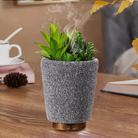 HKM-165715 Ultrasonic Aromatherapy Humidifier with Grey Design for Home Use - 10-20 Sq M Areas