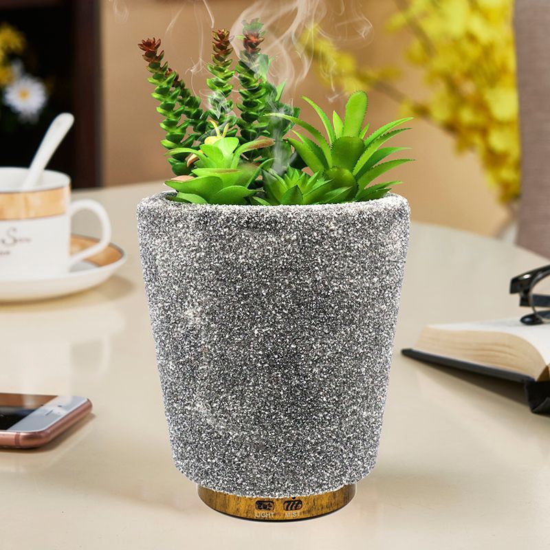 HKM-165715 Ultrasonic Aromatherapy Humidifier with Grey Design for Home Use - 10-20 Sq M Areas