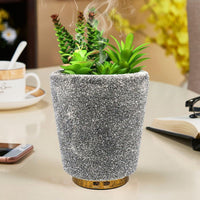 HKM-165715 Ultrasonic Aromatherapy Humidifier with Grey Design for Home Use - 10-20 Sq M Areas