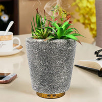 HKM-165715 Ultrasonic Aromatherapy Humidifier with Grey Design for Home Use - 10-20 Sq M Areas