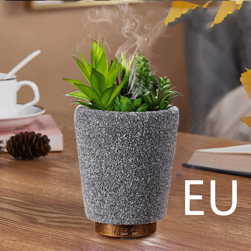 HKM-165715 Ultrasonic Aromatherapy Humidifier with Grey Design for Home Use - 10-20 Sq M Areas