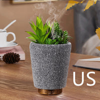 HKM-165715 Ultrasonic Aromatherapy Humidifier with Grey Design for Home Use - 10-20 Sq M Areas
