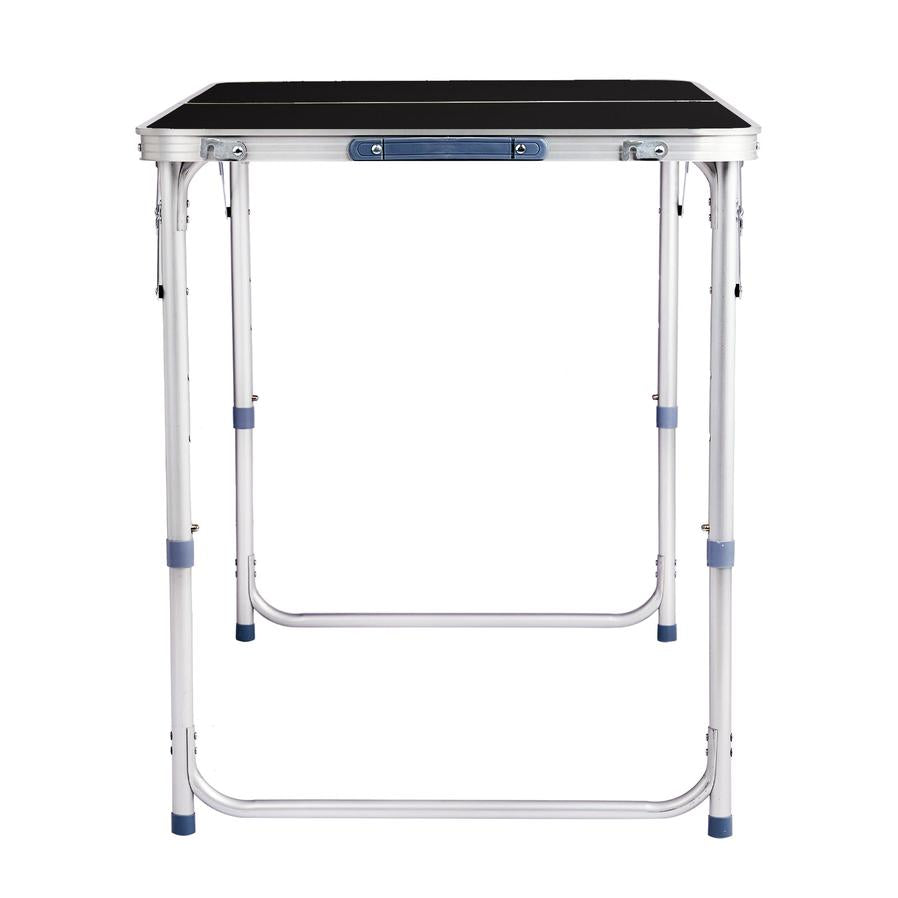 HKM-221459 4ft Outdoor Folding Table - Aluminum Alloy Rectangular with 50kg Capacity