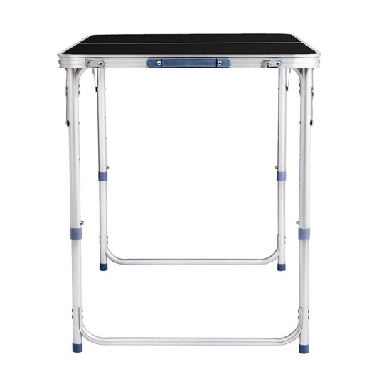 HKM-221459 4ft Outdoor Folding Table - Aluminum Alloy Rectangular with 50kg Capacity