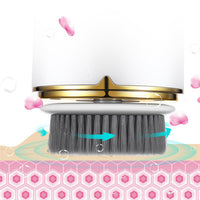 HKM-225619 Electric Cleansing Brush with Interchangeable Heads for Deep Skin Cleaning and Makeup Removal