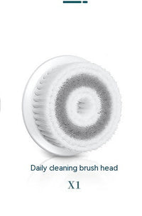 HKM-225619 Electric Cleansing Brush with Interchangeable Heads for Deep Skin Cleaning and Makeup Removal