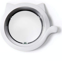 HKM-234131 Intelligent Control Cat Door - ABS Material, Available in White and Black