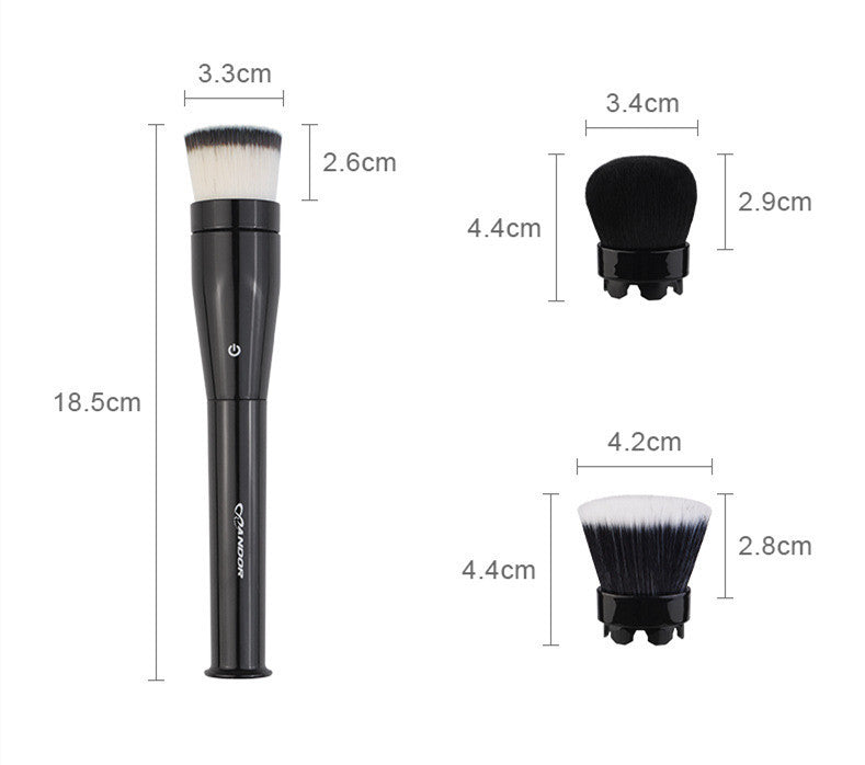 HKM-116435 Automatic Electric Makeup Brush - Foundation Brush for Effortless Application