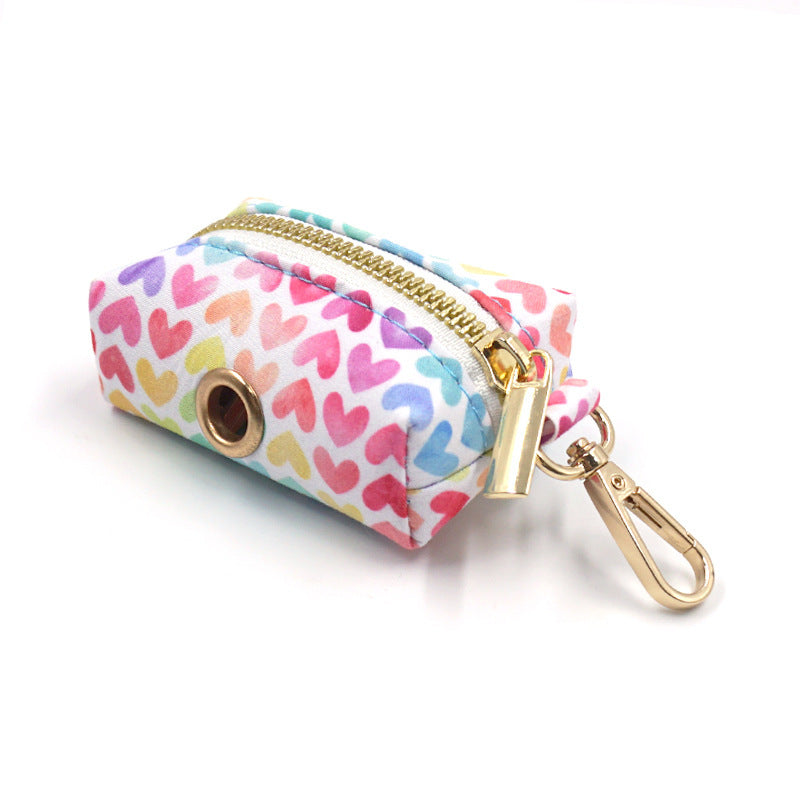 HKM-695699 Pet Safety Set with Collar, Leash, Bow, Harness, and Poop Bags - Multiple Sizes Available