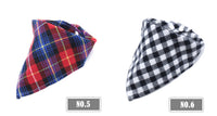 HKM-751059 Scottish Triangle Scarf made from Pure Cotton for Versatile Styling
