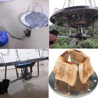 HKM-455443 Portable Folding Barbecue Grill - Multi-Purpose Camping Stove for Outdoor Cooking
