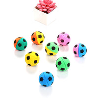 HKM-053011 Foam Marbles Cat Toy - Colorful 4cm Ball for Interactive Play