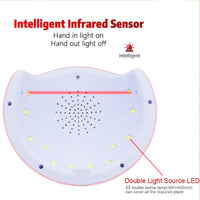 HKM-977875 LED Phototherapy Nail Lamp with On-Screen Sensor for UV/LED Gel Application